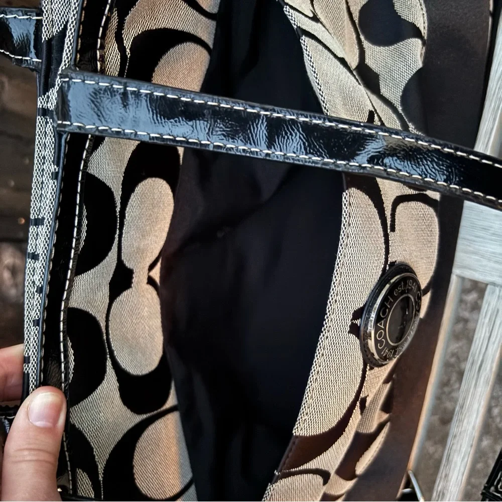 Coach Signature Extra Large Diaper Bag